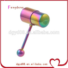 Stainless steel vibrating tongue ring wholesale